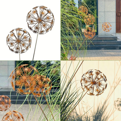 Decorative Garden Flower Stake Homeandso
