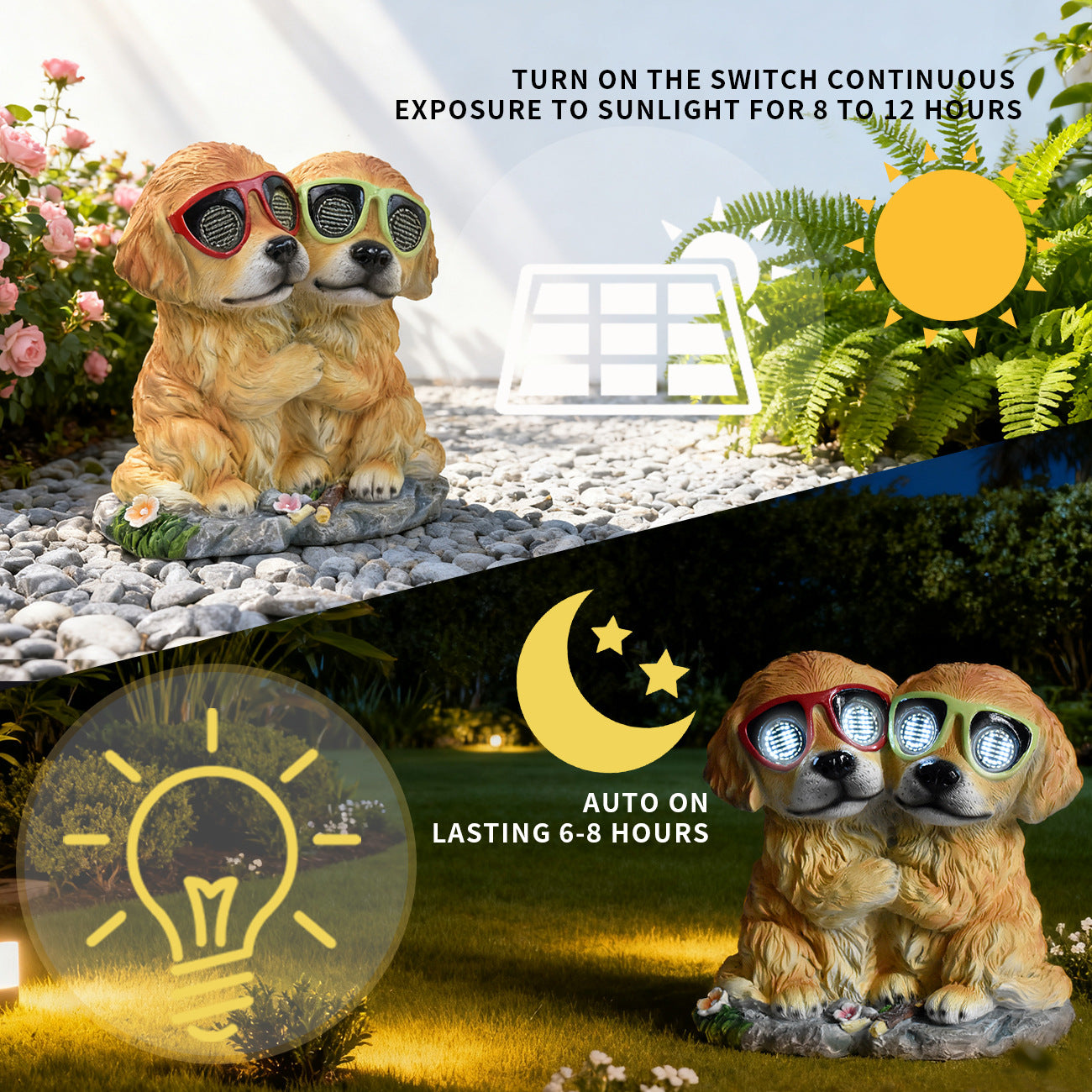Adorable Puppy Statue Homeandso