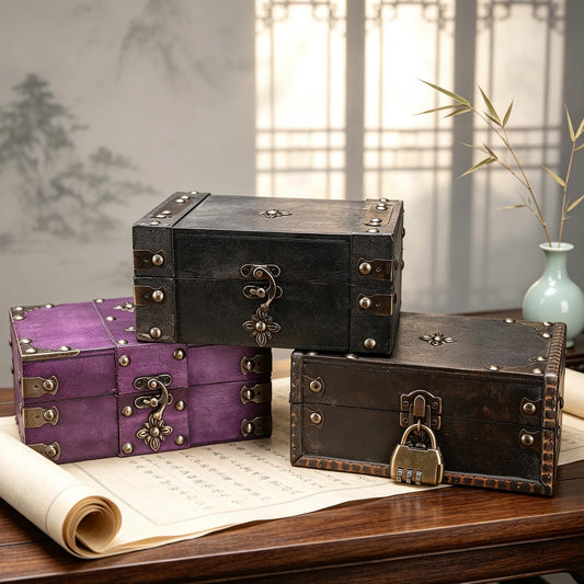 Vintage-Inspired Decorative Treasure Chest Homeandso 1788262697