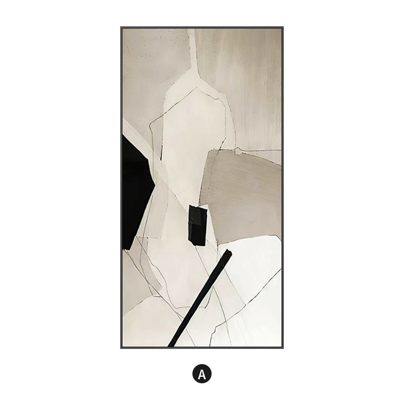 Abstract Geometric Framed Canvas Art Homeandso
