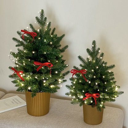Decorative Mini Christmas Tree Arrangement