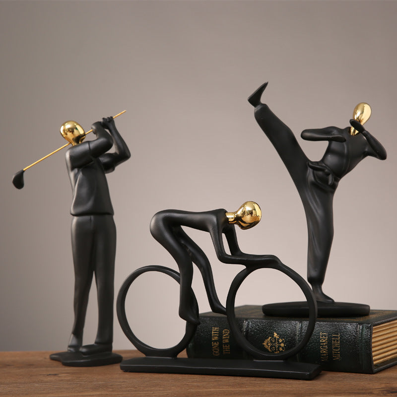 Abstract Athlete Figurine Homeandso