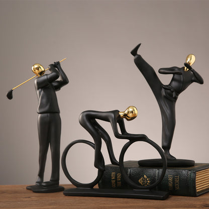 Abstract Athlete Figurine Homeandso