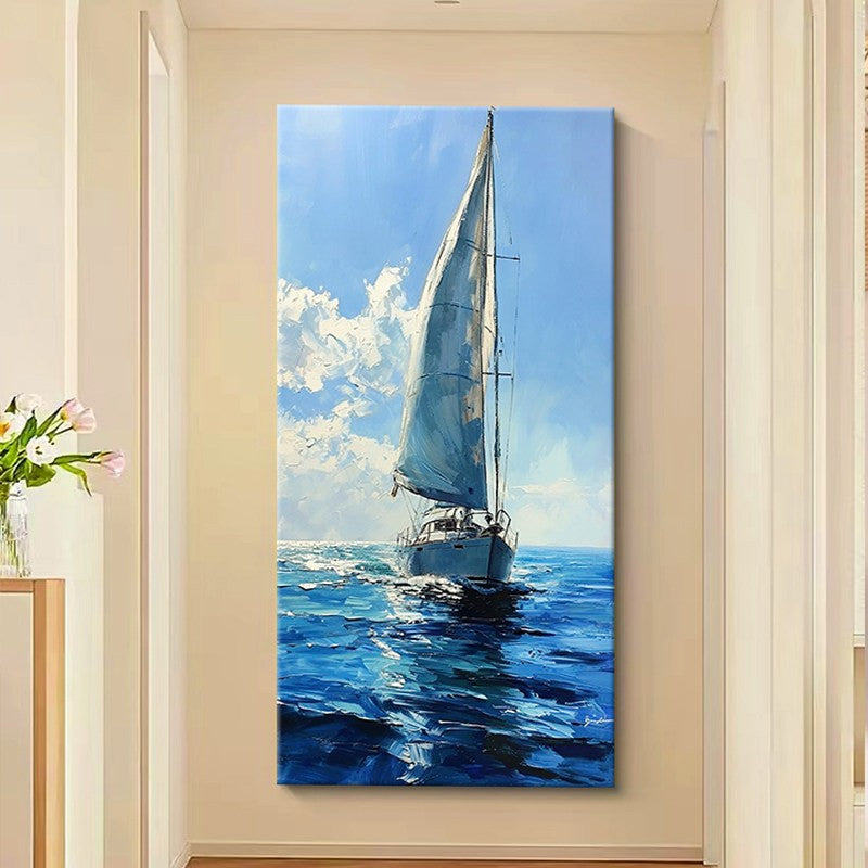 Dynamic Sailing Canvas Wall Art Homeandso