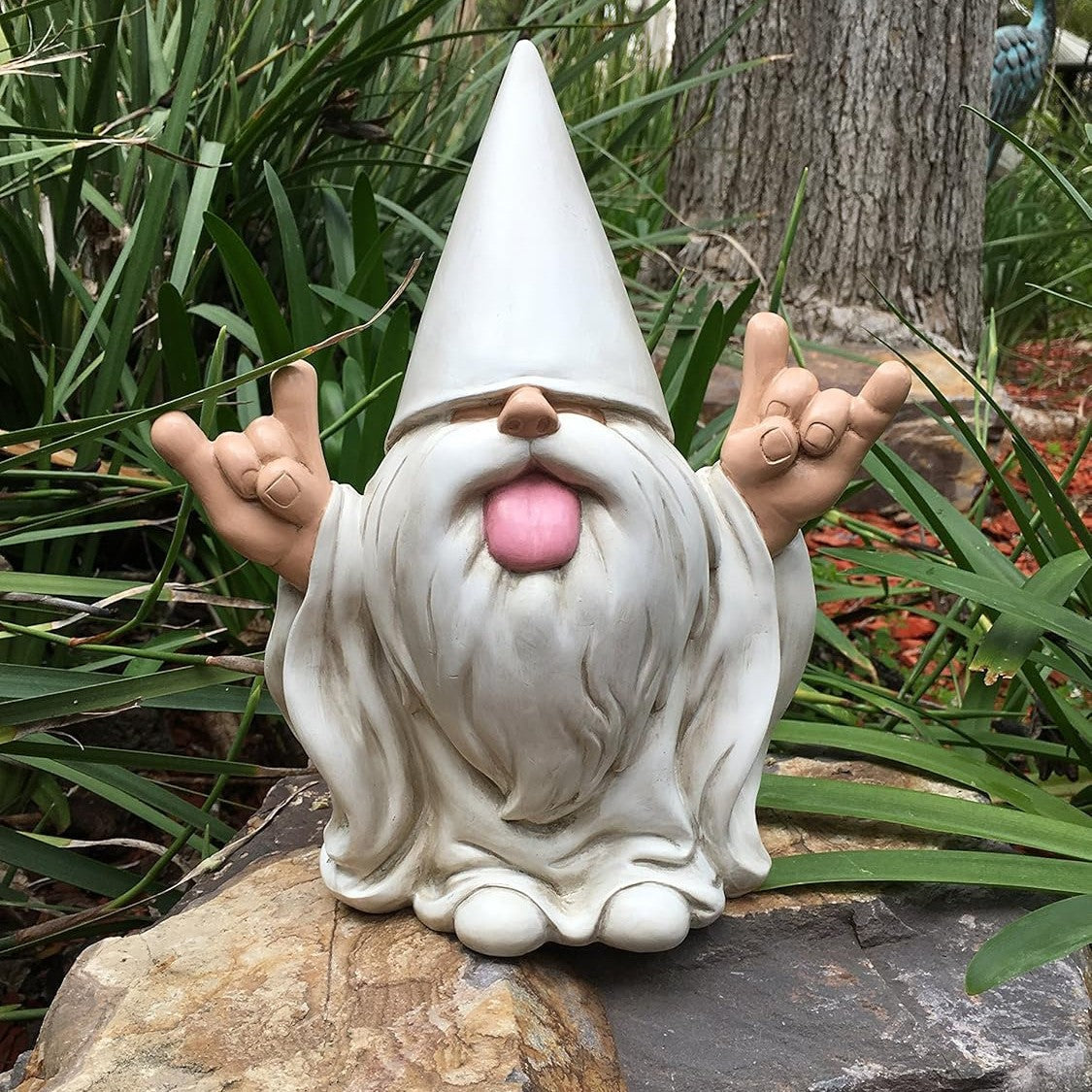 Whimsical Gesture Garden Gnome Figurine Homeandso