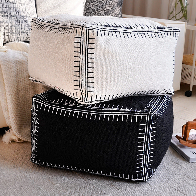 Decorative Floor Pouf for Home Interior Decor