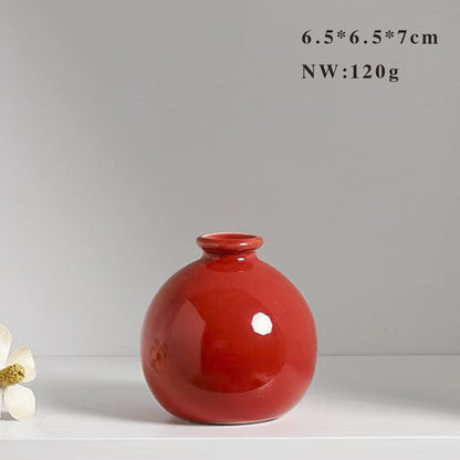 Minimalist Ceramic Decorative Vase Homeandso
