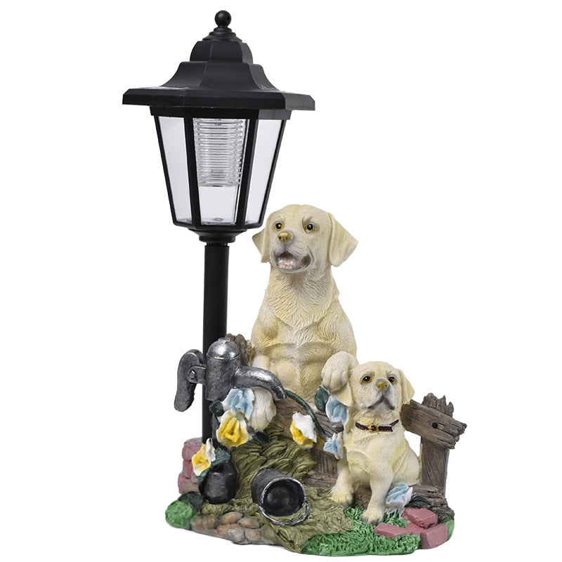 Decorative Dog Lantern Homeandso