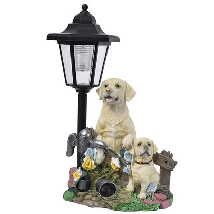 Decorative Dog Lantern Homeandso