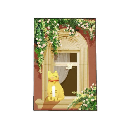 Decorative Cat-Themed Canvas Art Homeandso