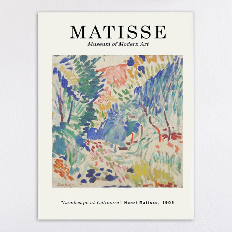 Matisse-Inspired Cut-Outs Art Print Homeandso