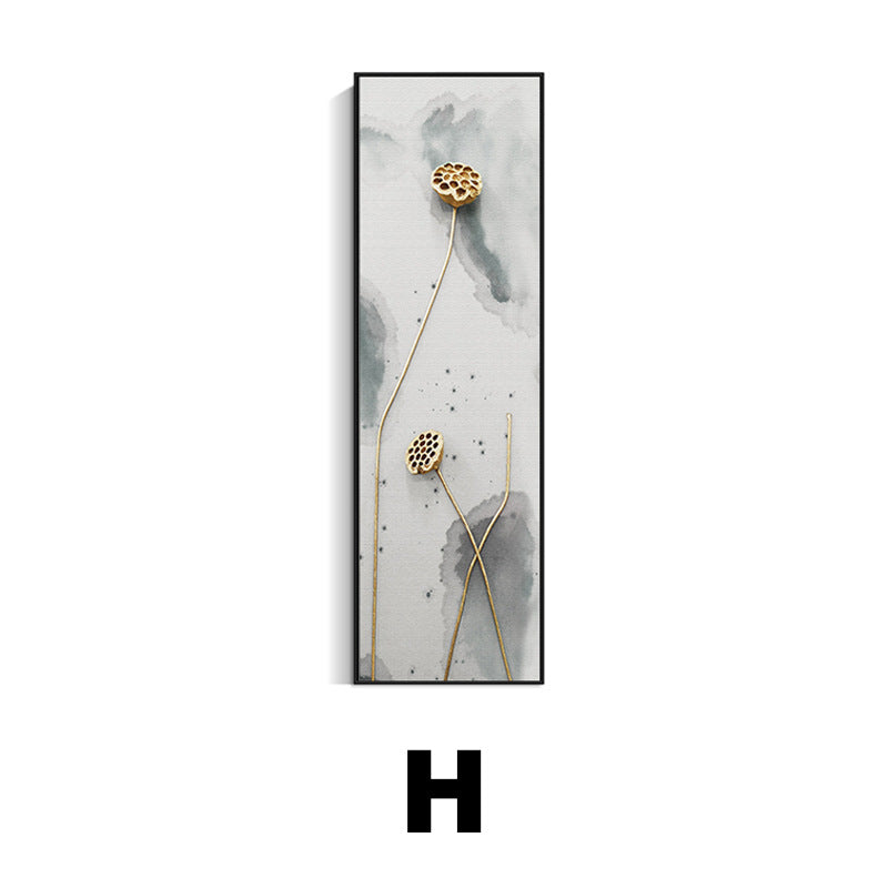 Elegant Vertical Abstract Wall Art Homeandso
