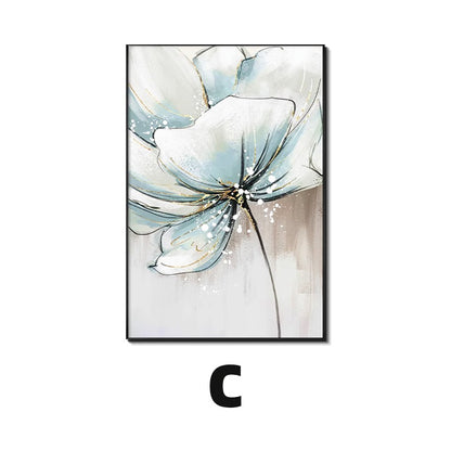 Elegant Floral Wall Art Print Homeandso