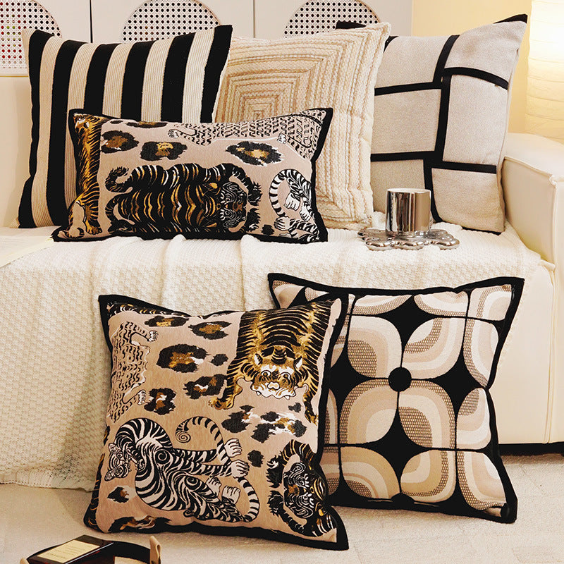 Decorative Animal Print Accent Pillow