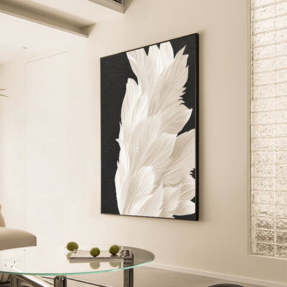 Elegant Floral Textured Wall Art Homeandso
