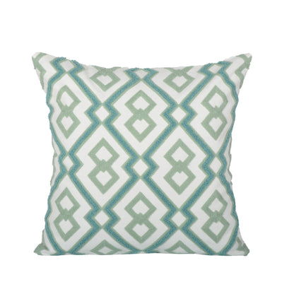 Geometric Patterned Throw Pillow