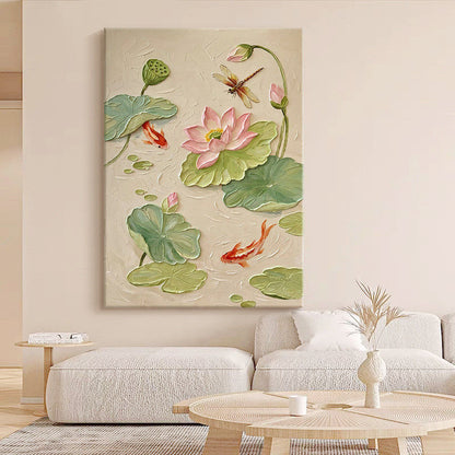 Nature-Inspired Textured Canvas Wall Art Homeandso
