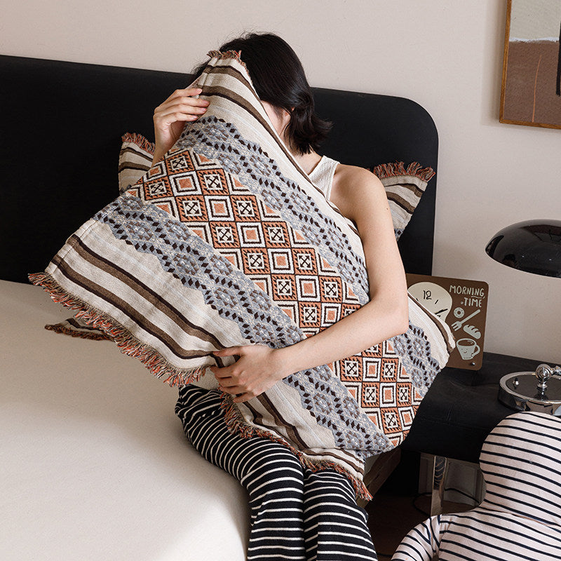 Decorative Decorative Geometric Throw Pillow Set Homeandso
