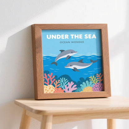 Coastal Decorative Art Frame