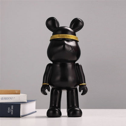 Stylish Bear Figurine Homeandso