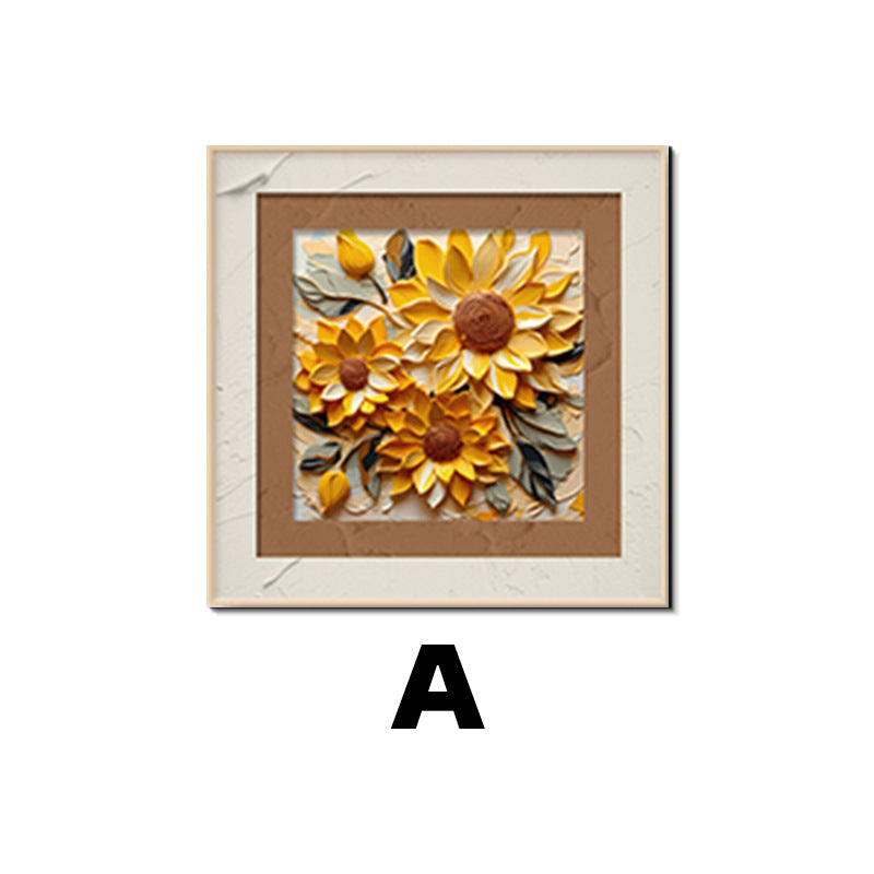Decorative 3D Floral Wall Art Homeandso