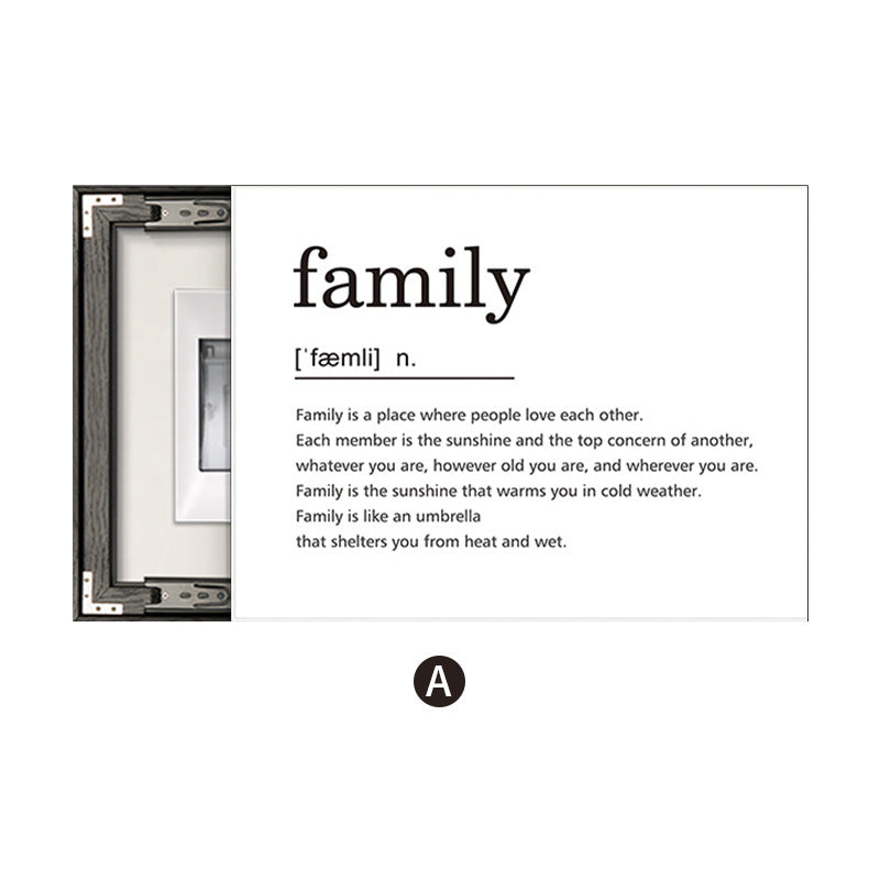 Homeandso Family Wall Art Decor