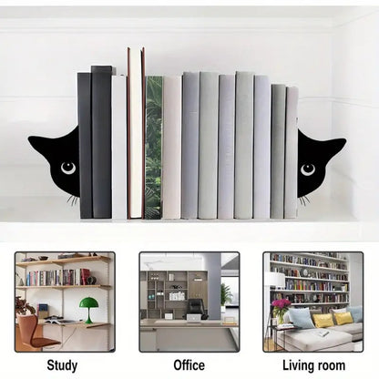 Cat-Themed Decorative Bookends Homeandso