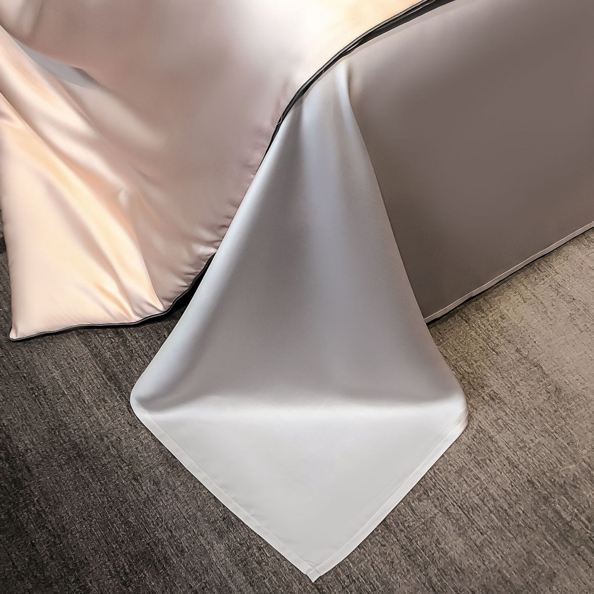 Decorative Luxurious Silk Bedding Set Homeandso