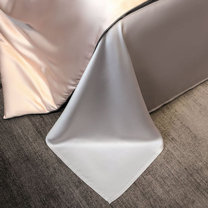 Decorative Luxurious Silk Bedding Set Homeandso