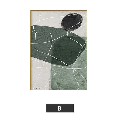 Abstract Framed Line Art Homeandso