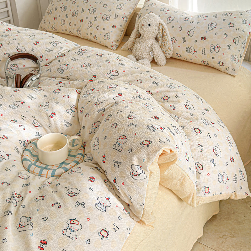 Playful Cartoon-Themed Quilt Set Homeandso 1792692868