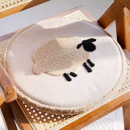 Decorative Animal Print Chair Cushion