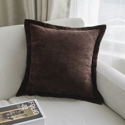 Textured Corduroy Throw Pillow