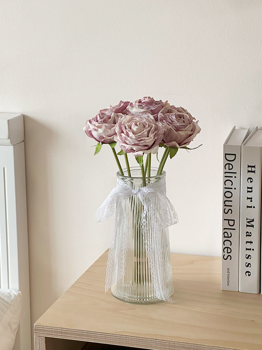 Lifelike Faux Floral Rose Bouquet