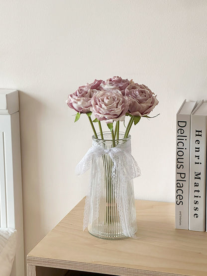 Lifelike Faux Floral Rose Bouquet