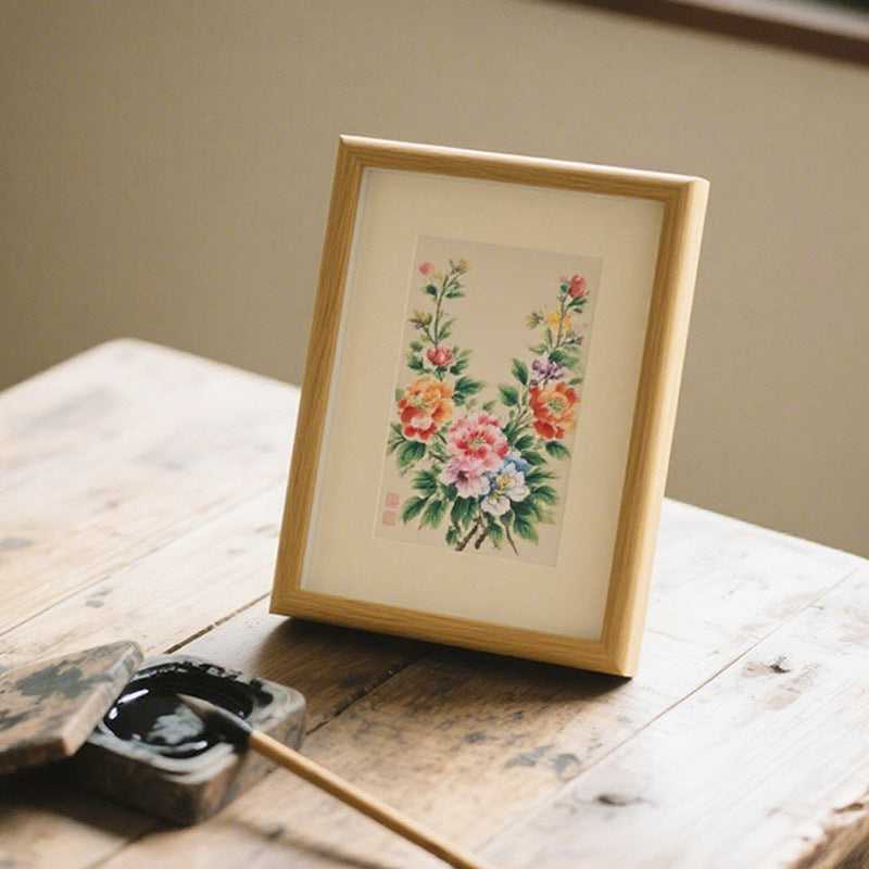 Decorative Floral Artwork Frame