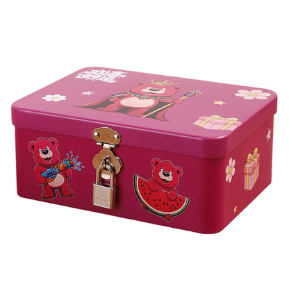 Decorative Lockable Treasure Storage Box Homeandso