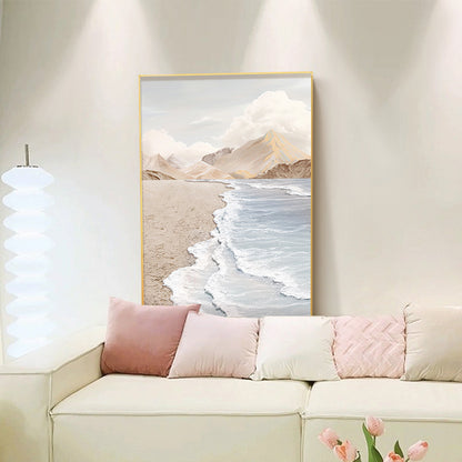 Abstract Scenic Coastal Landscape Art Print Homeandso