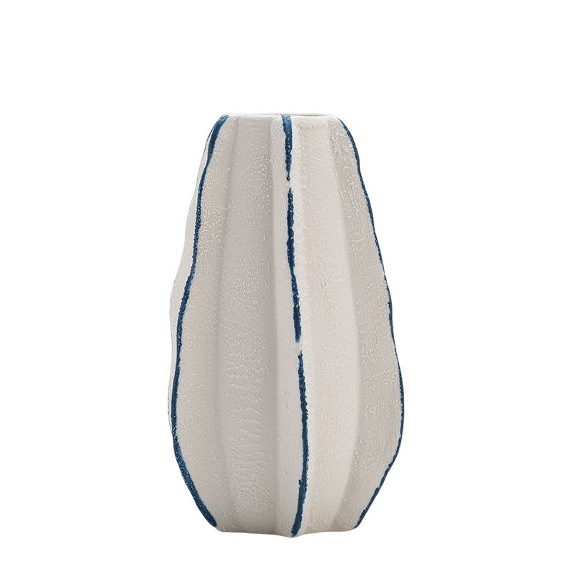 Abstract Textured Ceramic Vase