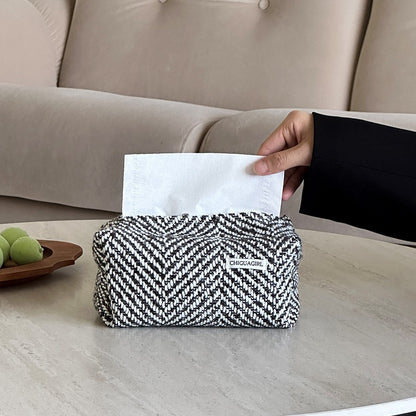 Stylish Woven Tissue Box Cover