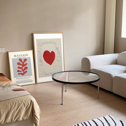 Framed Doodle Heart Wall Art Homeandso