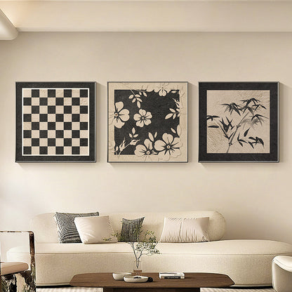 Abstract Line Art Framed Wall Decor Homeandso
