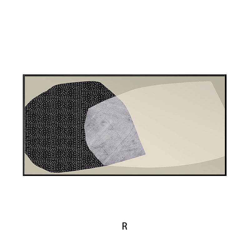Abstract Geometric Framed Artwork Homeandso
