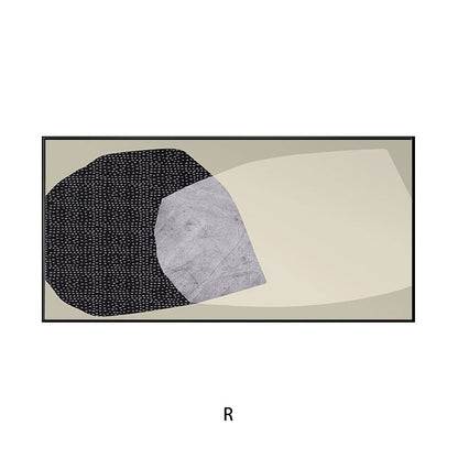 Abstract Geometric Framed Artwork Homeandso