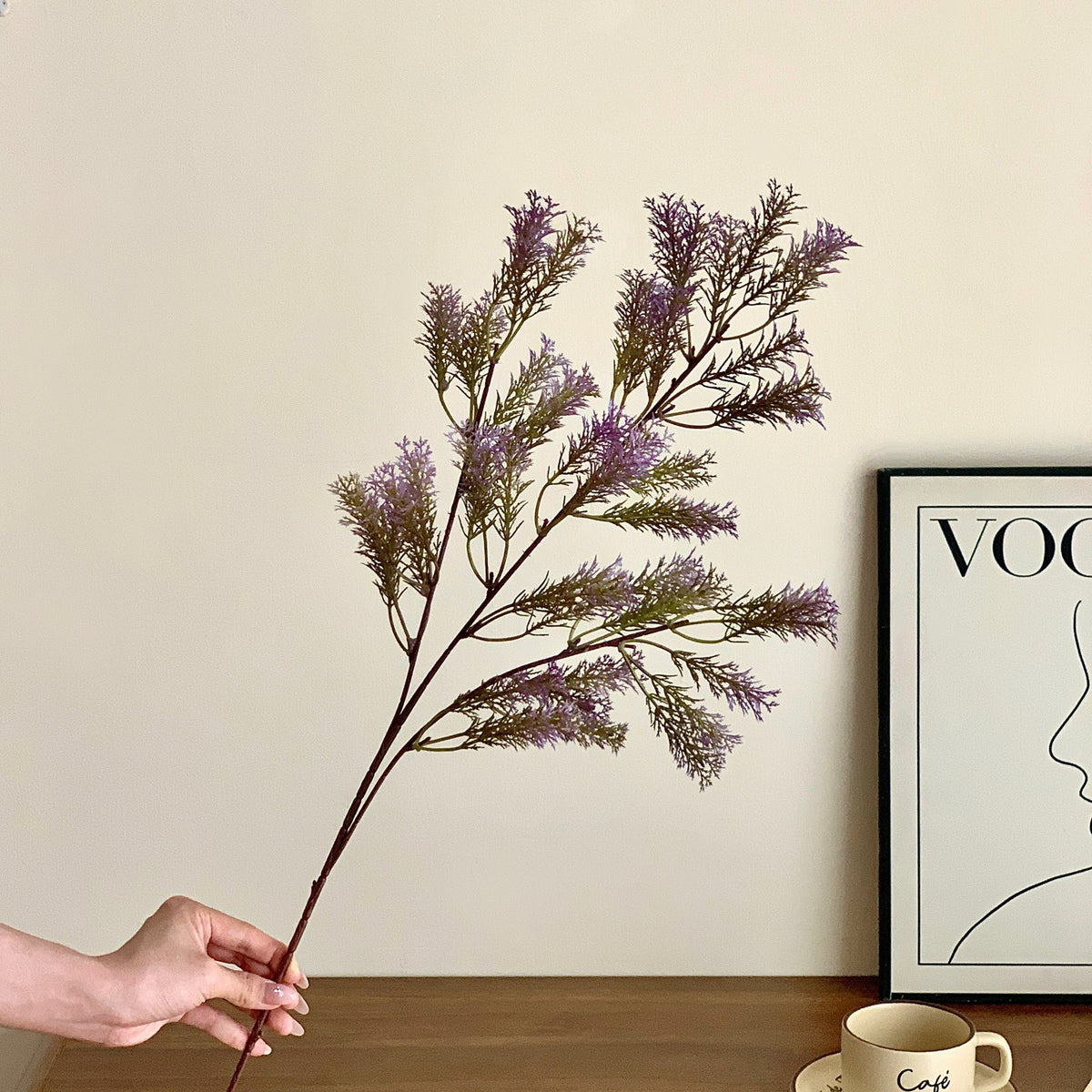 Faux Floral Sprig Arrangement