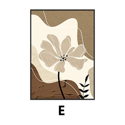 Floral Abstract Canvas Wall Art Homeandso