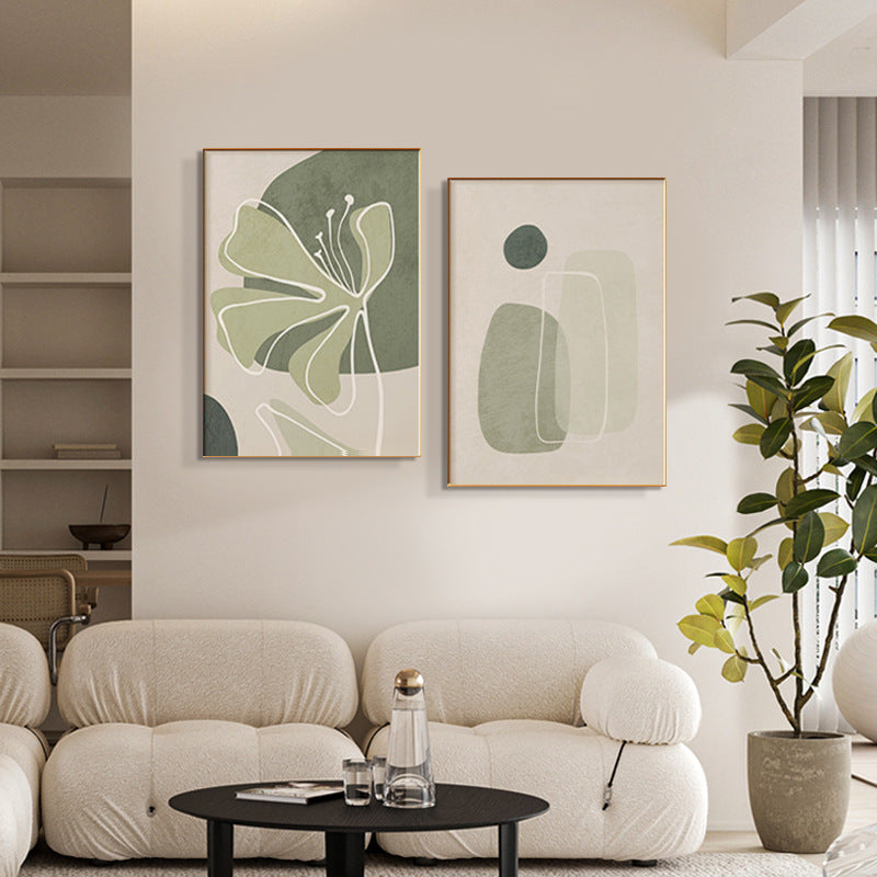 Abstract Geometric Framed Art Print Homeandso