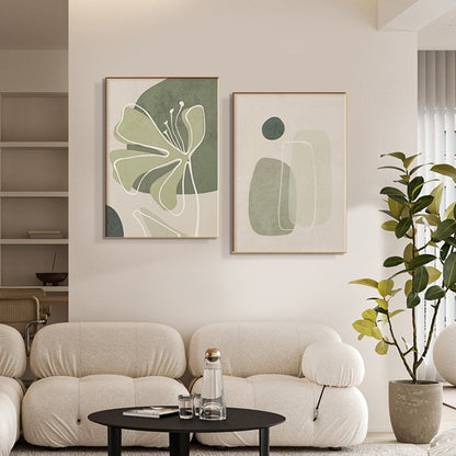 Abstract Geometric Framed Art Print Homeandso