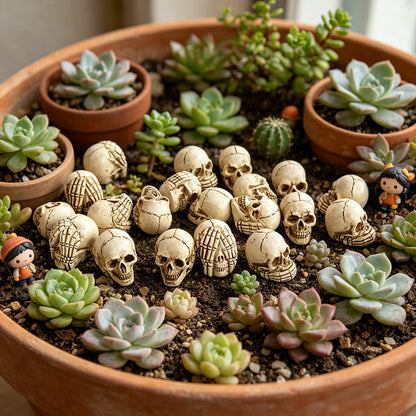 Decorative Skull Figurines Homeandso
