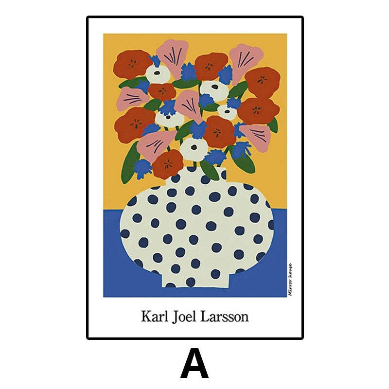 Decorative Floral Art Print Homeandso